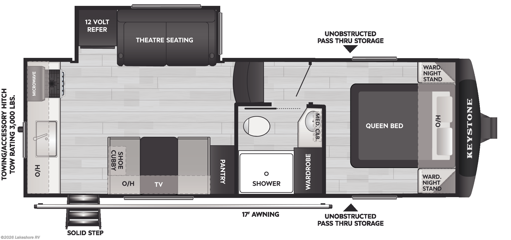 2026 Keystone Cougar Sport 2100RK - New Fifth Wheel For Sale by Lakeshore RV in Muskegon, Michigan