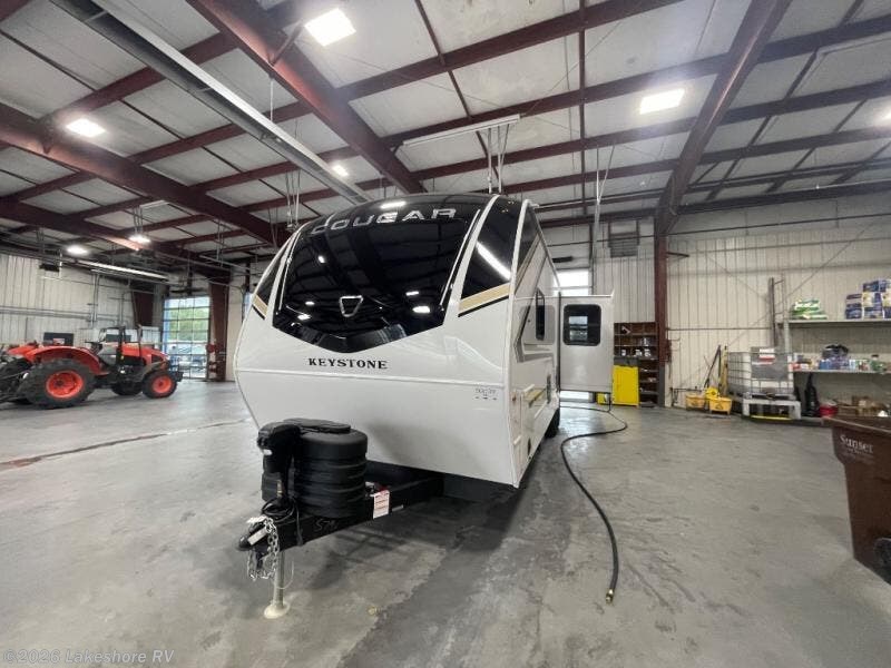 New 2026 Keystone Cougar Half-Ton 25MLE available in Muskegon, Michigan