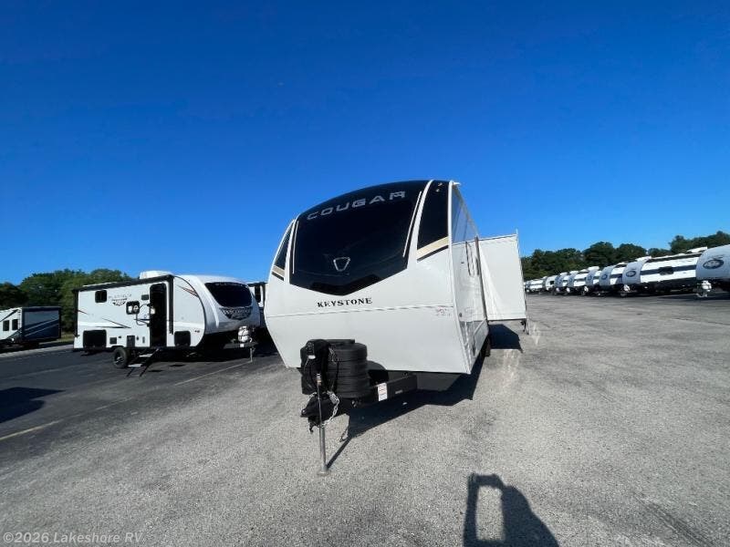 New 2026 Keystone Cougar Half-Ton 25RDS available in Muskegon, Michigan