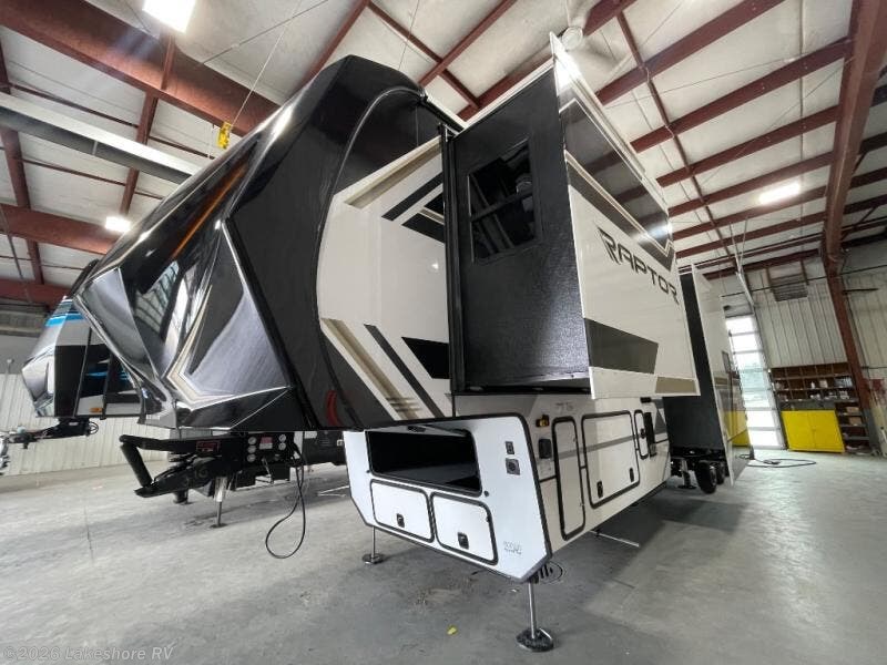 New 2025 Keystone Raptor 415 available in Muskegon, Michigan