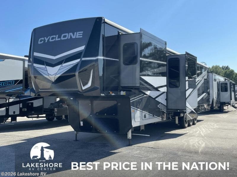 2025 Heartland Cyclone 4006 - New Fifth Wheel For Sale by Lakeshore RV in Muskegon, Michigan
