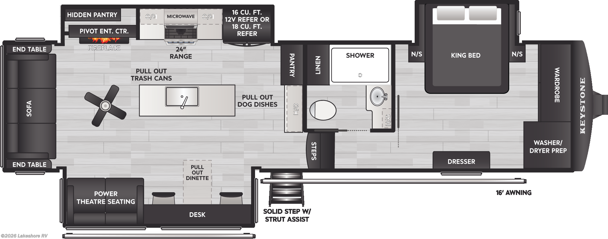 2026 Keystone Montana High Country 290RL - New Fifth Wheel For Sale by Lakeshore RV in Muskegon, Michigan
