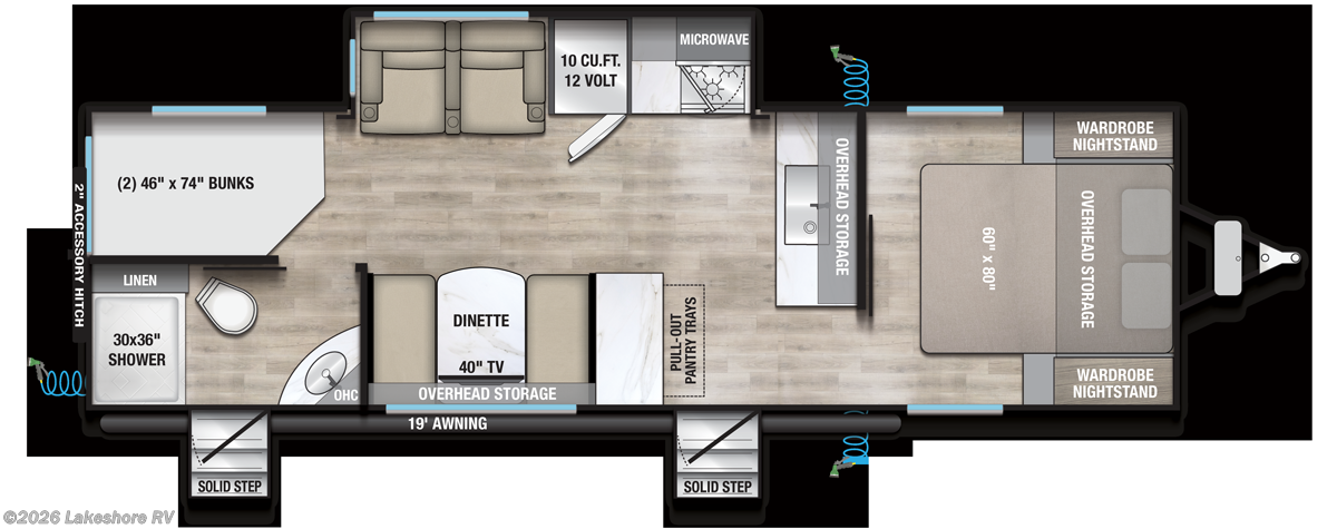 2026 Alliance RV Delta BH271 - New Travel Trailer For Sale by Lakeshore RV in Muskegon, Michigan