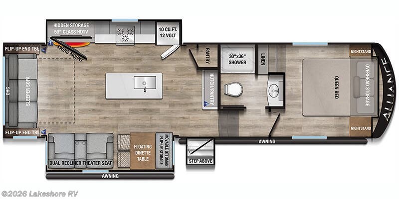 2026 Alliance RV Avenue All-Access Series 29RL - New Fifth Wheel For Sale by Lakeshore RV in Muskegon, Michigan
