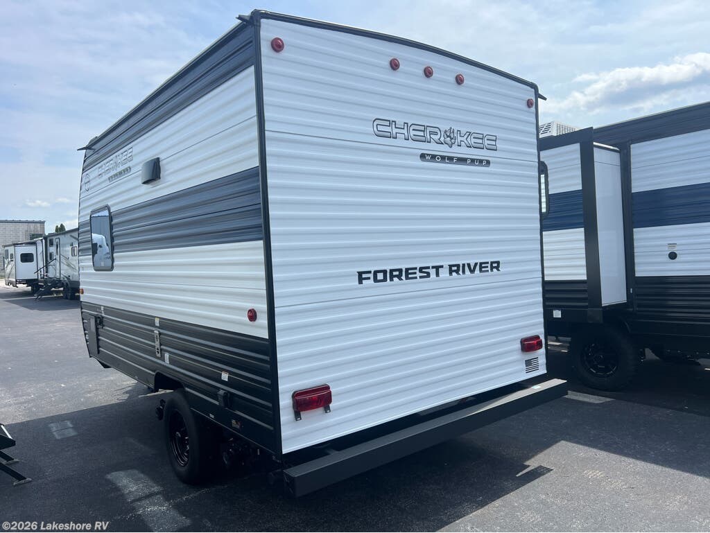 2026 Forest River Cherokee Wolf Pup 14BHLP - New Travel Trailer For Sale by Lakeshore RV in Muskegon, Michigan