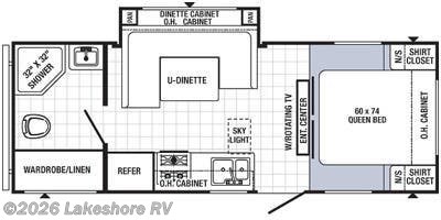 2014 Palomino Puma 22-RB - Used Travel Trailer For Sale by Lakeshore RV in Muskegon, Michigan