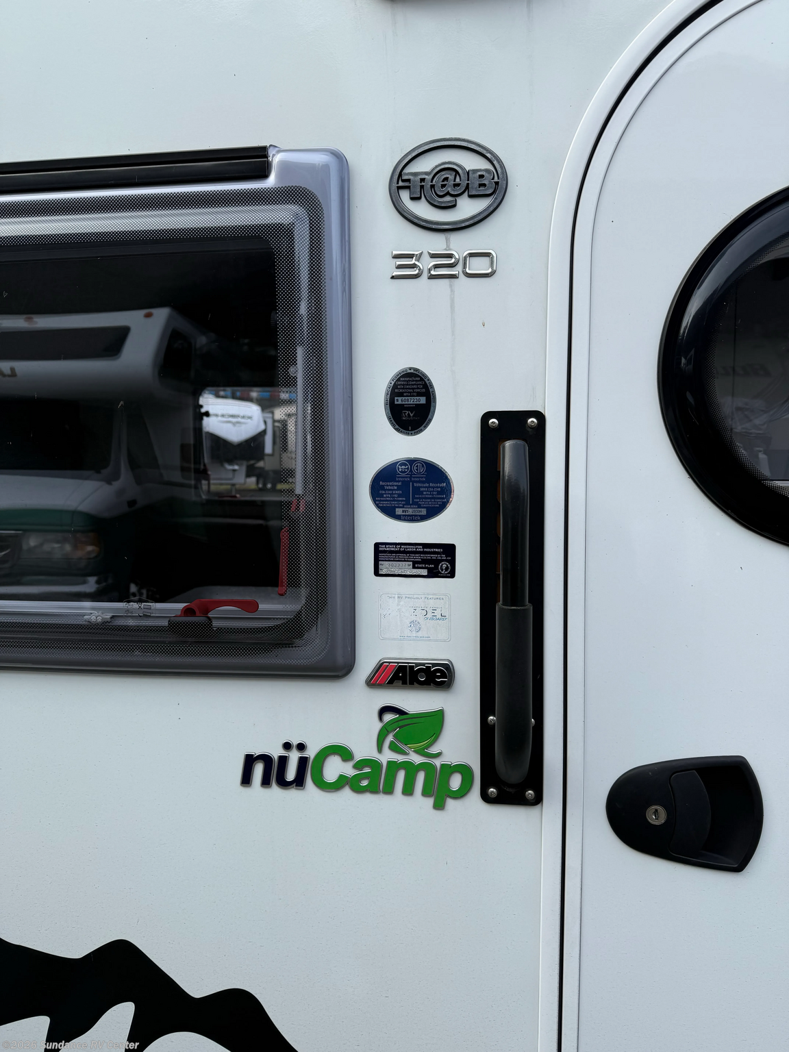 2021 NuCamp TAB 320 S 320 S - Used Travel Trailer For Sale by Sundance RV Center in Shelton, Washington features Refrigerator, Roof Vents, Shower, Non-Smoking Unit, Self Contained