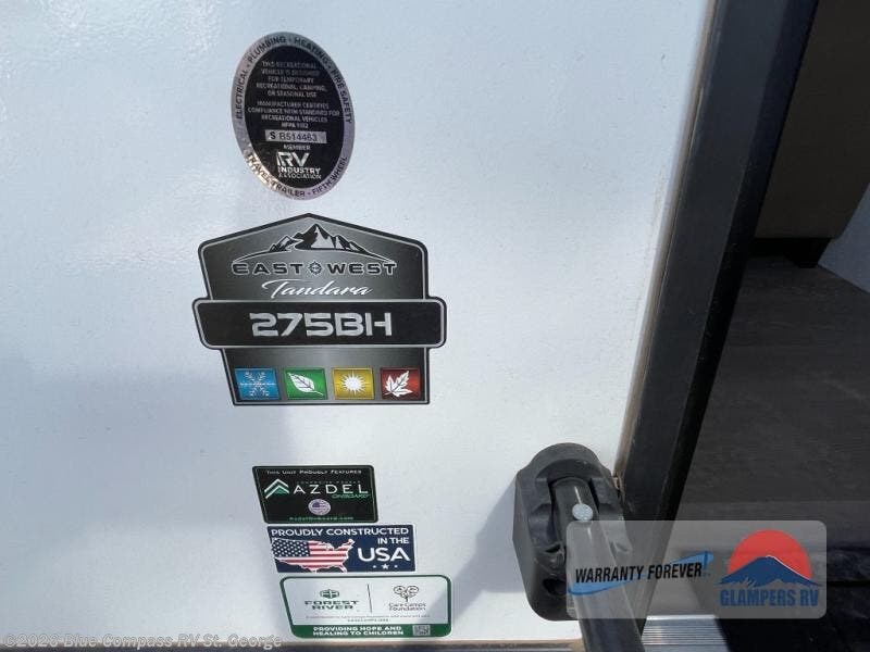 2026 Tandara 275BH by East to West from Blue Compass RV St. George in Hurricane, Utah