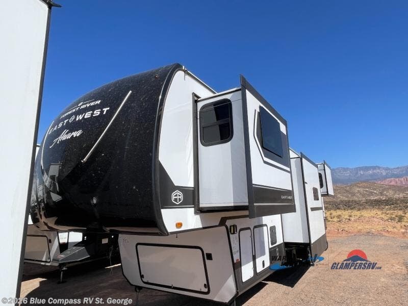 2026 East to West Ahara 380FL - New Fifth Wheel For Sale by Blue Compass RV St. George in Hurricane, Utah features Slideout