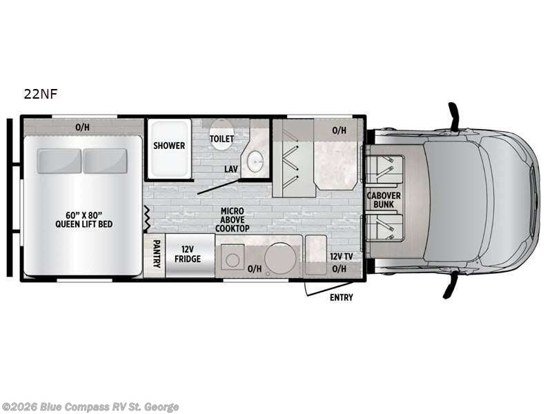 2026 East to West Alita 22NF - New Class C For Sale by Blue Compass RV St. George in Hurricane, Utah