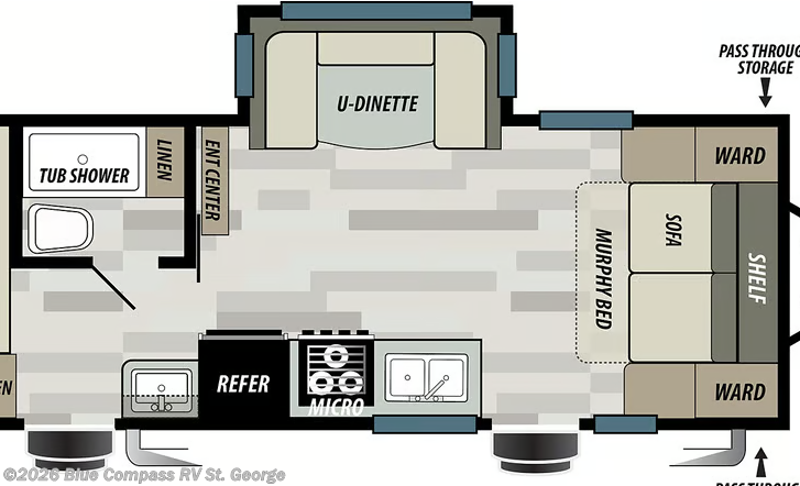 2018 Forest River Sonoma 220RBS - Used Travel Trailer For Sale by Blue Compass RV St. George in Hurricane, Utah features Slideout