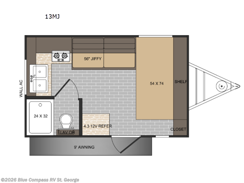 2026 Sunset Park RV Sun Lite LTD 13MJ - New Travel Trailer For Sale by Blue Compass RV St. George in Hurricane, Utah