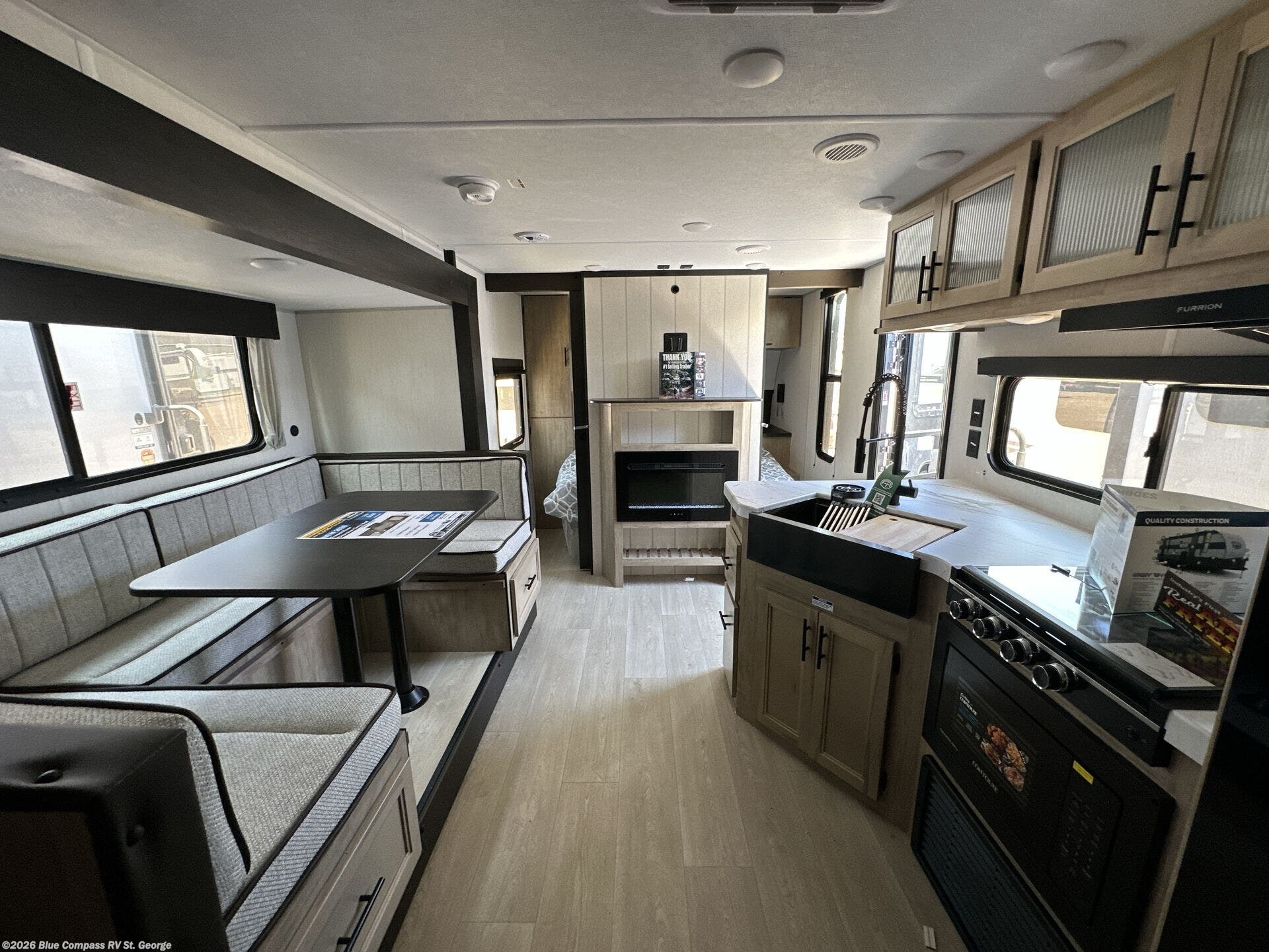 2026 Forest River Cherokee Grey Wolf 23DBH - New Travel Trailer For Sale by Blue Compass RV St. George in Hurricane, Utah