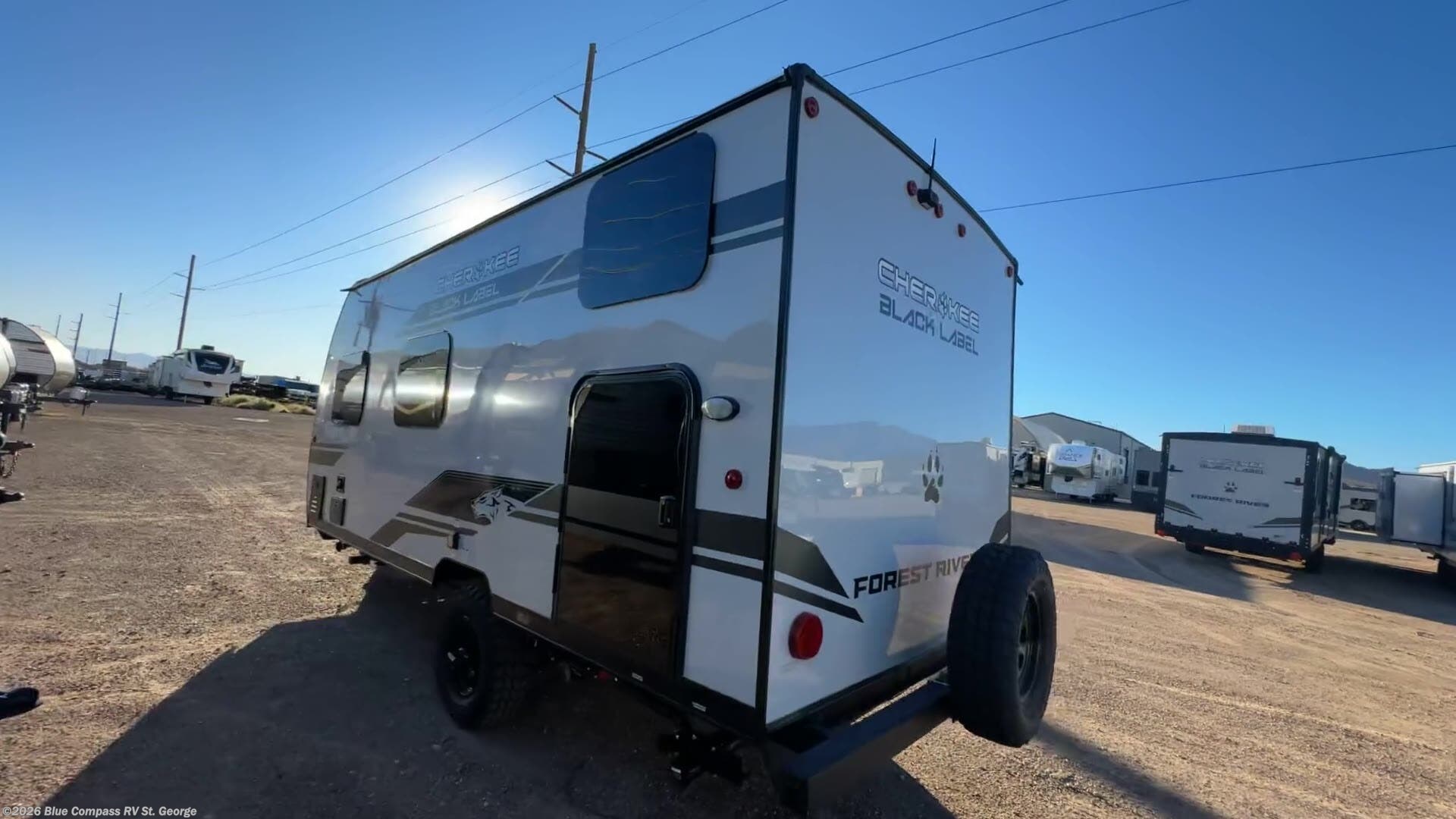 2026 Forest River Cherokee Wolf Pup Black Label 16BHSBL - New Travel Trailer For Sale by Blue Compass RV St. George in Hurricane, Utah