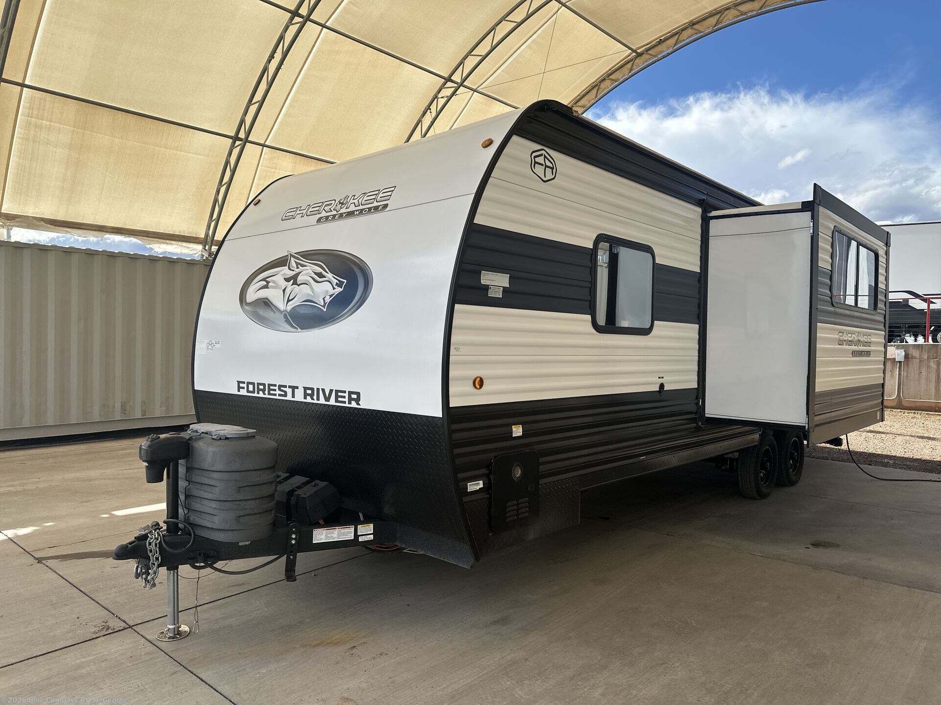 2026 Forest River Cherokee Grey Wolf 23DBH - Used Travel Trailer For Sale by Blue Compass RV St. George in Hurricane, Utah