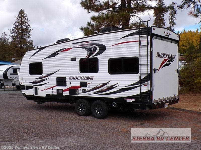2019 Forest River Shockwave 18CBMX - Used Toy Hauler For Sale by Winners Sierra RV Center in Colfax, California