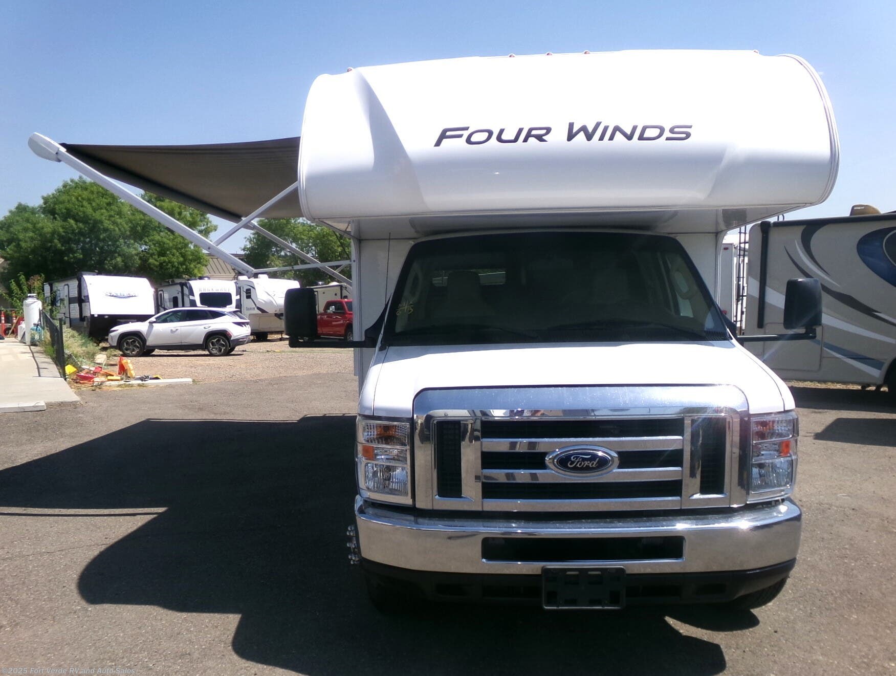 2025 Thor Motor Coach Four Winds 23U - New Class C For Sale by Fort Verde RV and Auto Sales in Camp Verde, Arizona features Furnace, Awning, TV, Microwave, Stove Top Burner