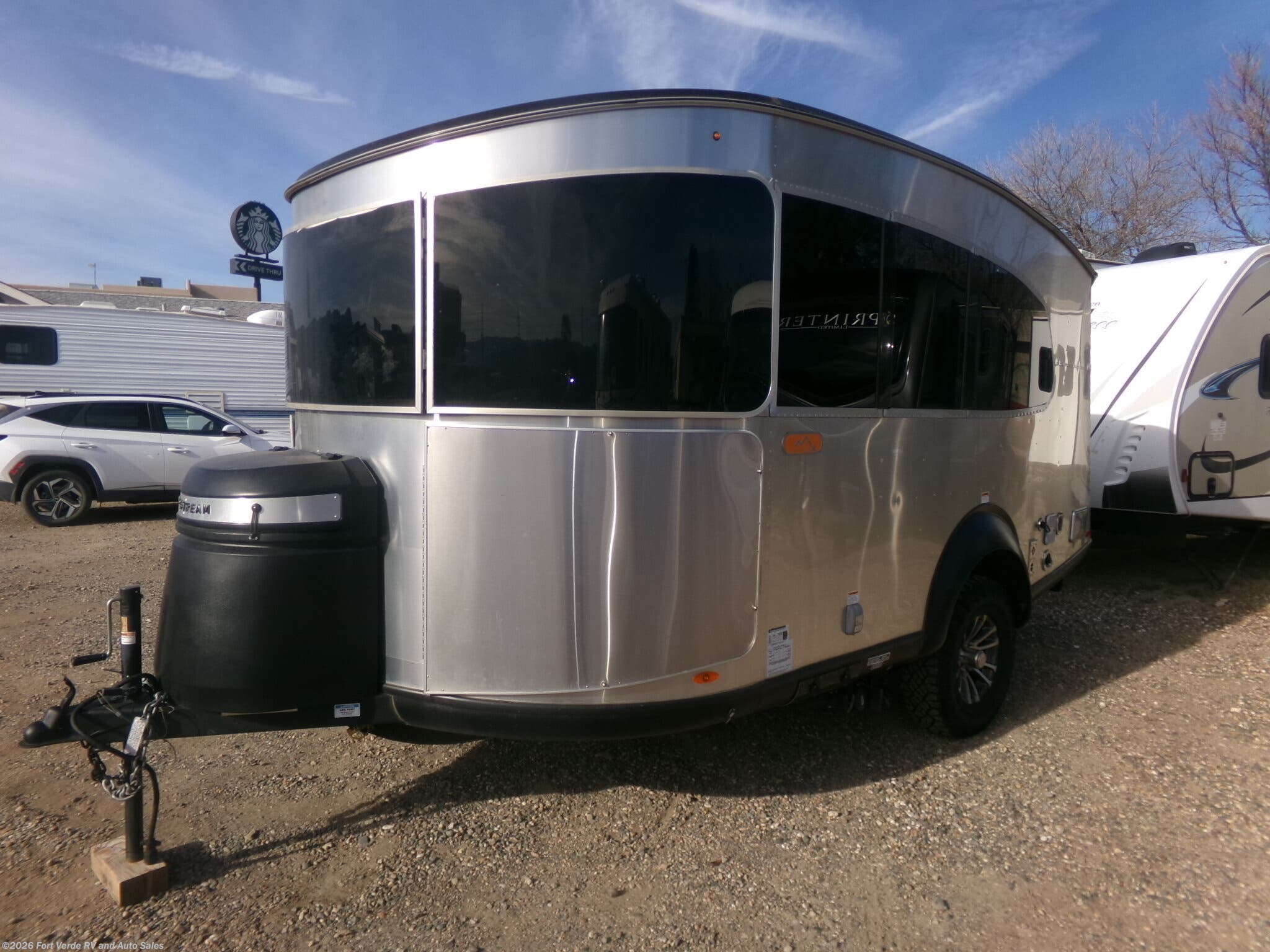 2023 Airstream Basecamp X 20X - Used Travel Trailer For Sale by Fort Verde RV and Auto Sales in Camp Verde, Arizona features Shower, Water Heater, Hitch, Toilet, Converter