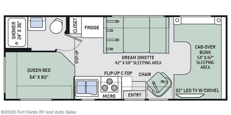 New 2026 Thor Four Winds 23U available in Camp Verde, Arizona