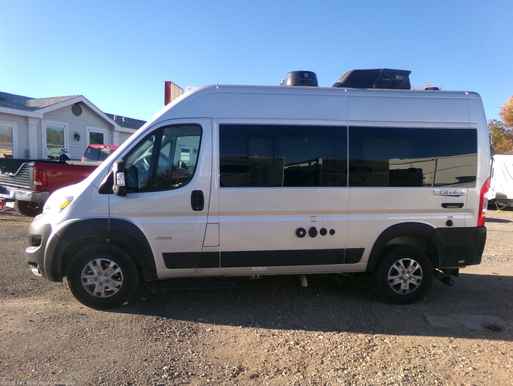 2025 Jayco Comet 18C - Used Class B For Sale by Fort Verde RV and Auto Sales in Camp Verde, Arizona features Roof Vent, Detachable, Fire Extinguisher, Shower, Backup Camera