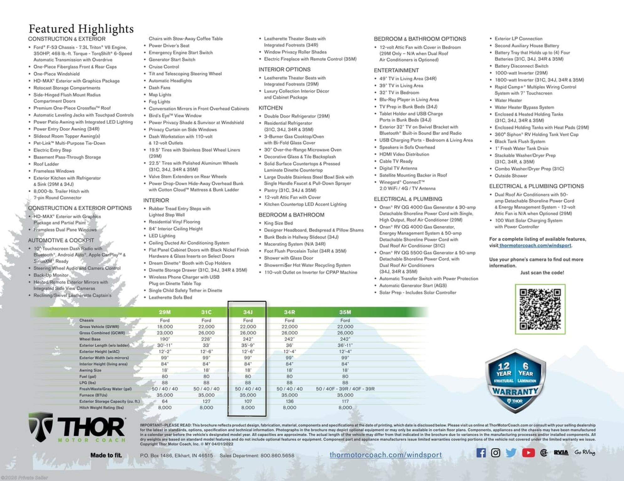 Specification Sheet