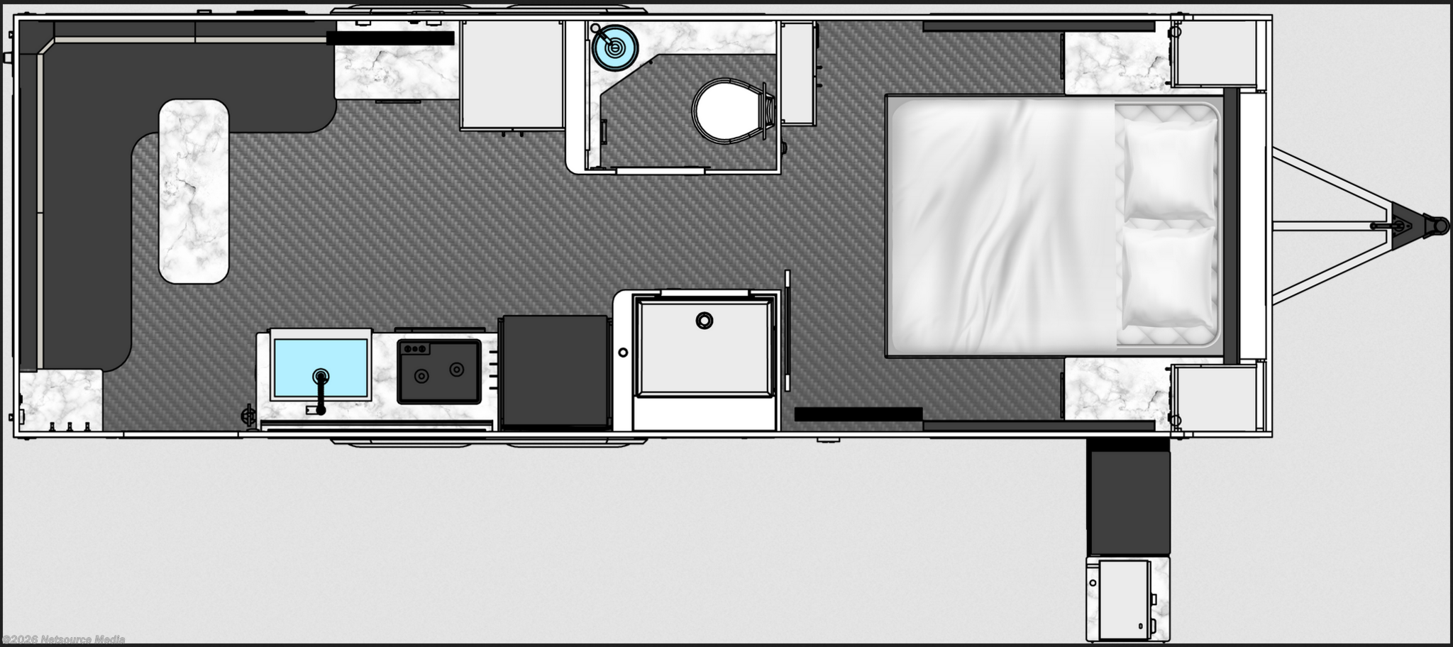 2025 inTech O-V-R Navigate - Used Travel Trailer For Sale by For Sale By Owner in Fishersville, Virginia features Awning, Queen Mattress, Roof Vent, Hitch, 30 Amp Service