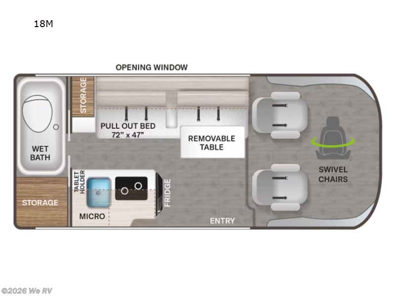 2023 Thor Motor Coach Rize 18M - Used Class B For Sale by We RV in Hemet, California