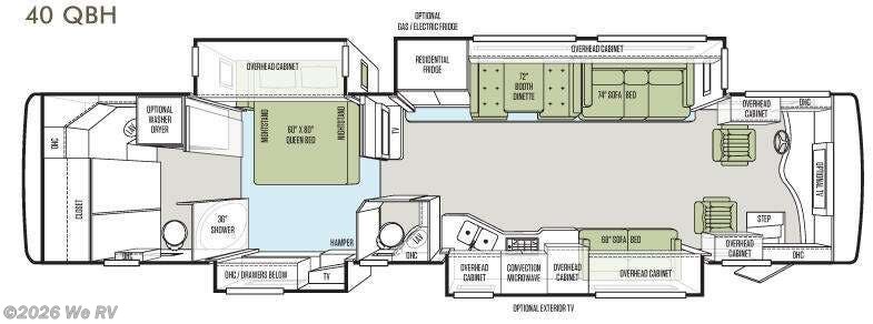 2013 Tiffin Phaeton 40 QBH - Used Class A For Sale by We RV in Hemet, California features Slideout