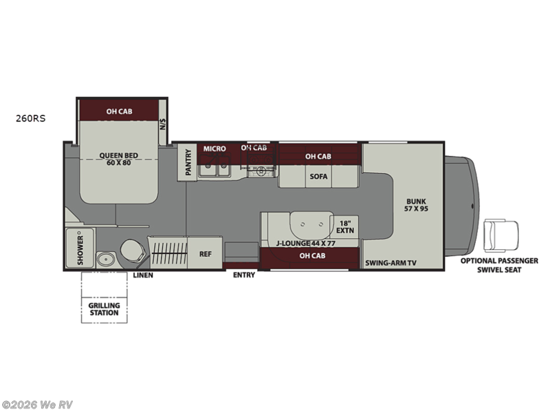 2018 Coachmen Leprechaun 260RS Chevy 4500 - Used Class C For Sale by We RV in Hemet, California features Slideout