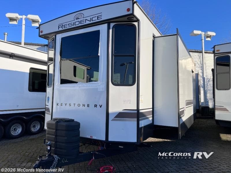 2025 Keystone Residence 401MKTS - New Destination Trailer For Sale by McCords Vancouver RV in Battle Ground, Washington features Slideout