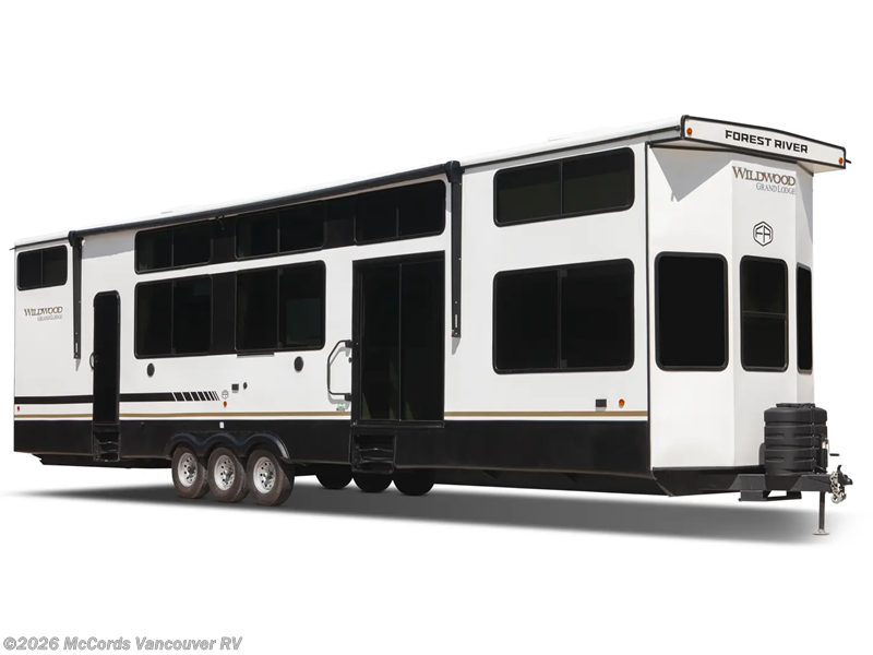 2025 Forest River Wildwood Grand Lodge 42VIEW - New Destination Trailer For Sale by McCords Vancouver RV in Battle Ground, Washington features Slideout