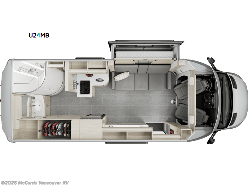 2023 Leisure Travel Unity U24MB - Used Class B For Sale by McCords Vancouver RV in Battle Ground, Washington features Slideout