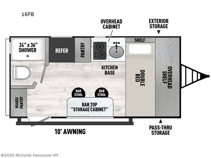2025 Coachmen Clipper 3K Series 16FB - New Travel Trailer For Sale by McCords Vancouver RV in Battle Ground, Washington