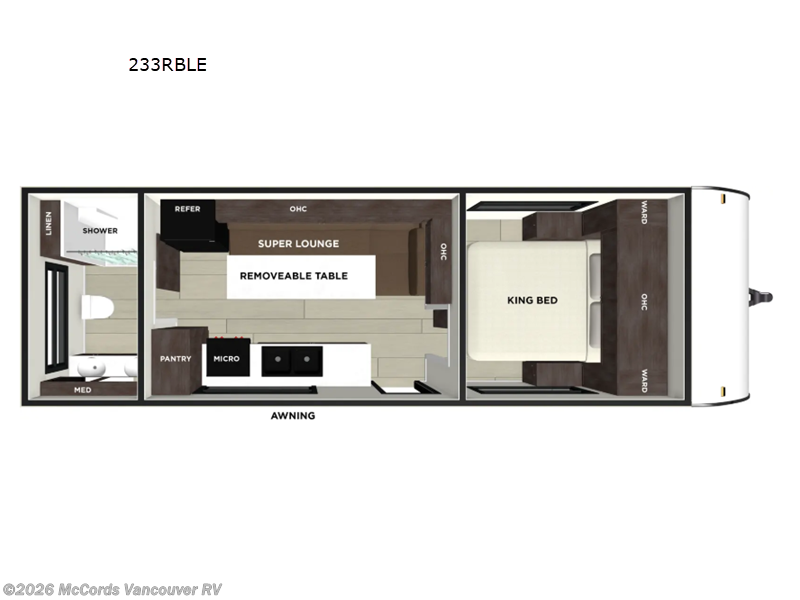 2026 Forest River Wildwood FSX 233RBLE - New Travel Trailer For Sale by McCords Vancouver RV in Battle Ground, Washington