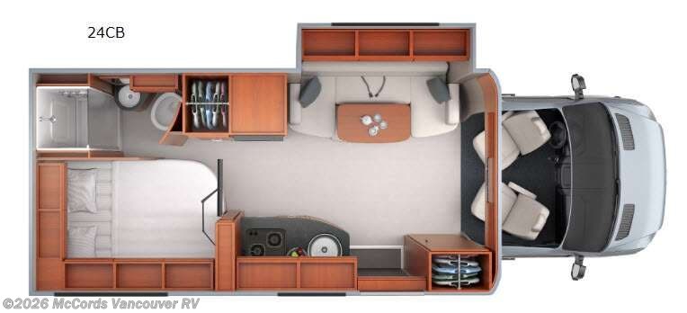 2016 Leisure Travel Unity U24CB - Used Class B For Sale by McCords Vancouver RV in Battle Ground, Washington features Slideout
