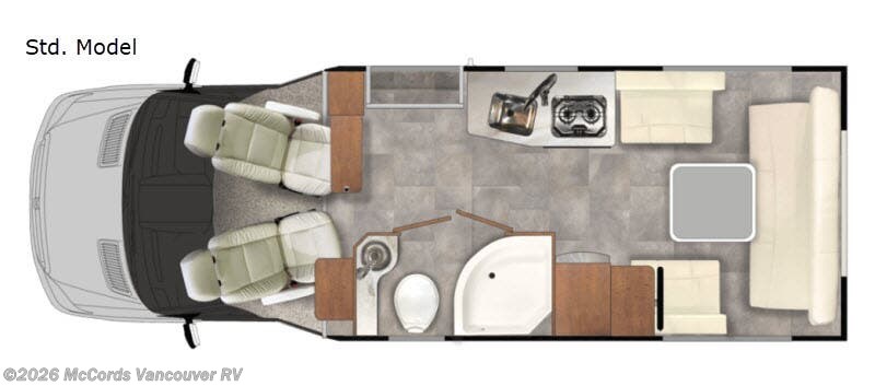2018 Pleasure-Way Plateau XLTS Std. Model - Used Class B For Sale by McCords Vancouver RV in Battle Ground, Washington