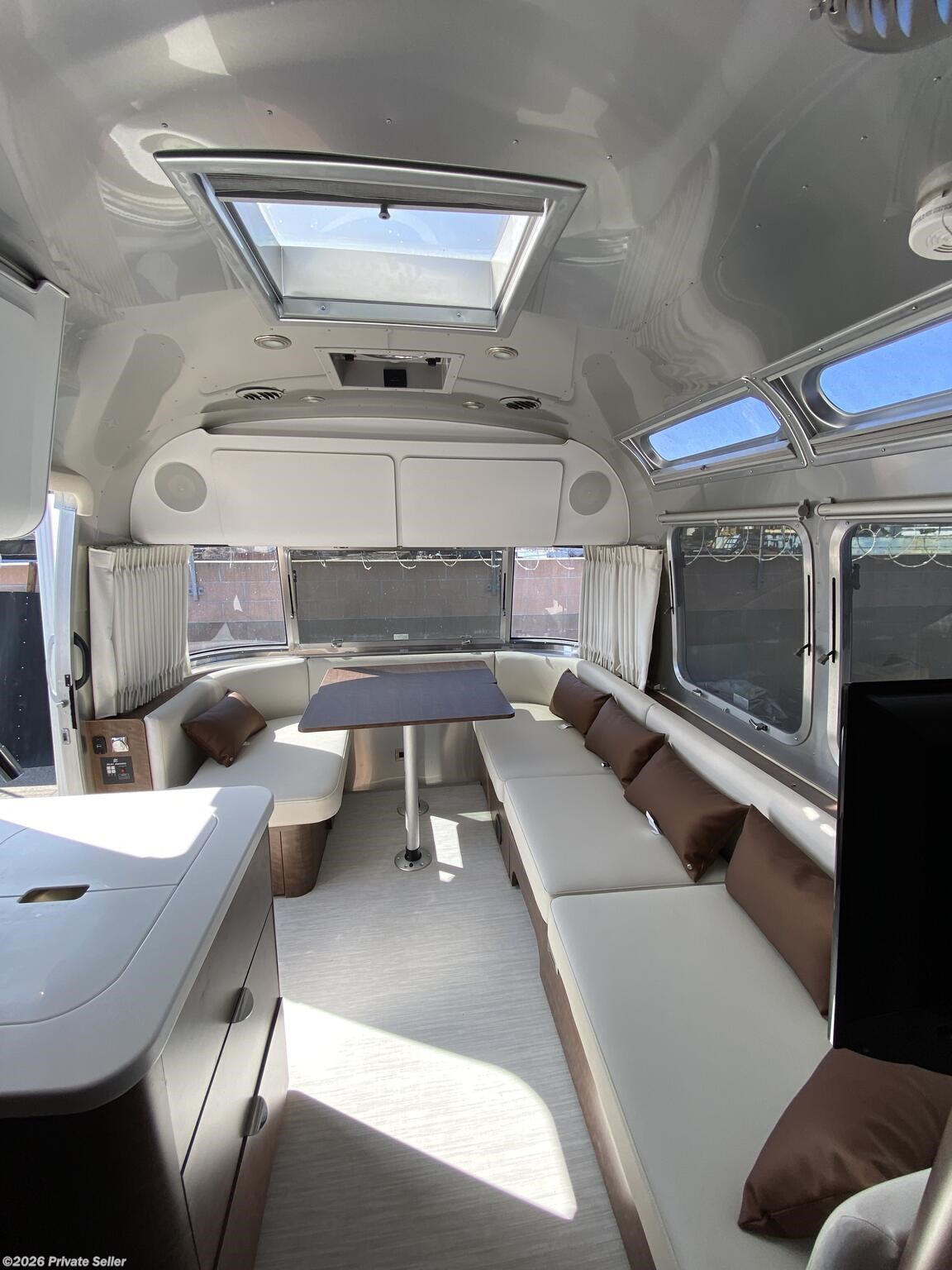 2021 Globetrotter FRONT BEDROOM AND REARLIVING SPACE by Airstream from For Sale By Owner in Huntington Beach, California