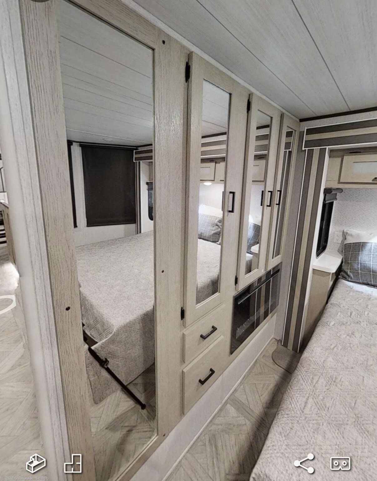 Master bedroom closets 