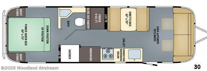 2016 Airstream Classic 30 - Used Travel Trailer For Sale by Woodland Airstream in Lebanon, Indiana
