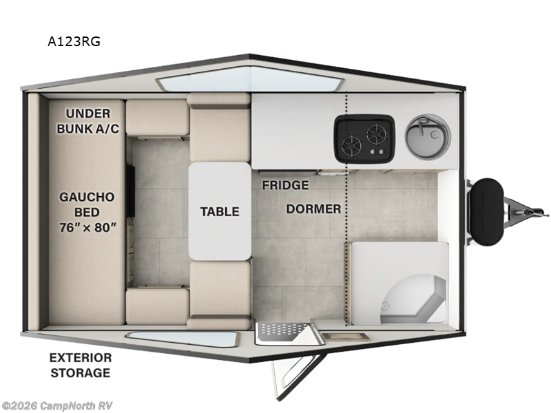 2026 Forest River Rockwood Hardside Series A123RG - New Popup For Sale by CampNorth RV in Schoolcraft, Michigan