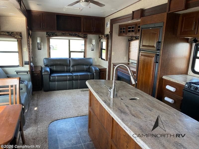 Used 2014 Keystone Avalanche 343RS available in Schoolcraft, Michigan