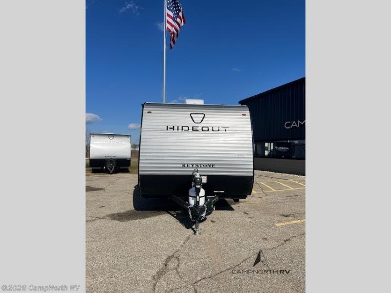 2026 Keystone Hideout Mini 123BB - New Travel Trailer For Sale by CampNorth RV in Schoolcraft, Michigan