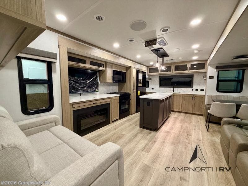 2026 Forest River Rockwood Signature 8339FK - New Travel Trailer For Sale by CampNorth RV in Schoolcraft, Michigan features Slideout