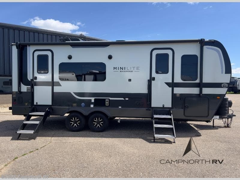 2026 Forest River Rockwood Mini Lite 2515S - New Travel Trailer For Sale by CampNorth RV in Schoolcraft, Michigan features Slideout