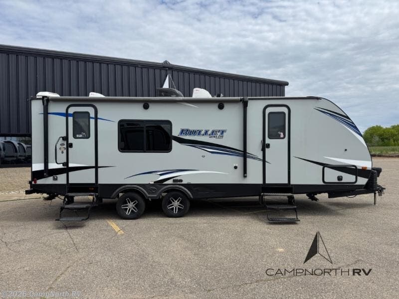 2020 Keystone Bullet 284RKS - Used Travel Trailer For Sale by CampNorth RV in Schoolcraft, Michigan features Slideout
