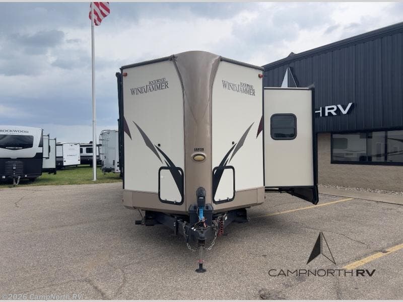 Used 2018 Forest River Rockwood Wind Jammer 3029W available in Schoolcraft, Michigan