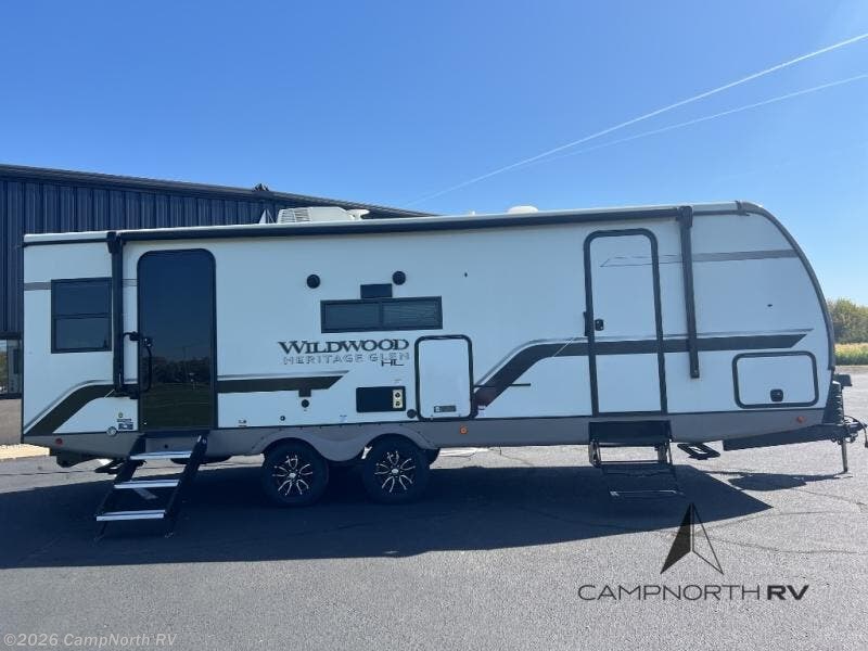 2024 Wildwood Heritage Glen Hyper-Lyte 24RDHL by Forest River from CampNorth RV in Schoolcraft, Michigan