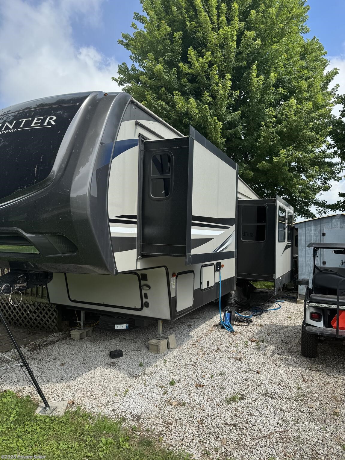 2020 Sprinter Campfire Back kitchen, middle living, front bedroom by Keystone from For Sale By Owner in Indianapolis, Indiana