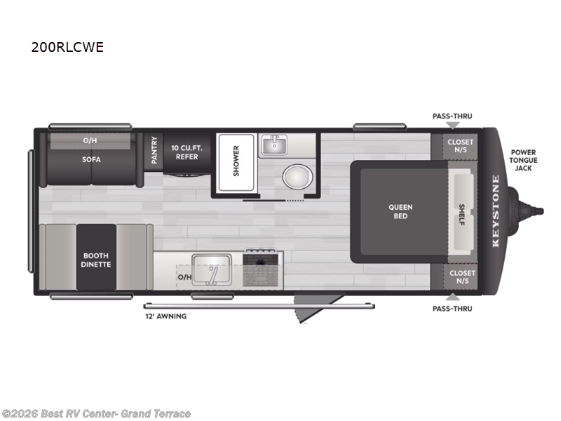 2026 Keystone Springdale Classic 200RLCWE - New Travel Trailer For Sale by Best RV Center- Grand Terrace in Grand Terrace, California