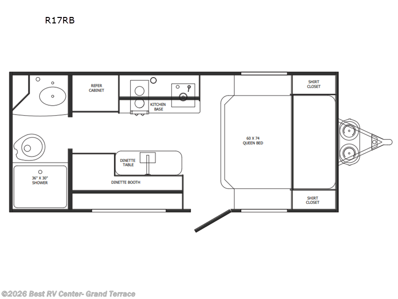 2026 Palomino Pause Restart Edition R17RB - New Travel Trailer For Sale by Best RV Center- Grand Terrace in Grand Terrace, California